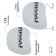 Caps for the headrest "Russia", white, set 2 pcs
