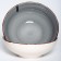 Set of bowls Elrington “Aerial Graduation. Light graphite ", 23 cm, 1.7 l, 6 pcs