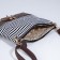 Cross-Bodi Bag on a zipper, brown color