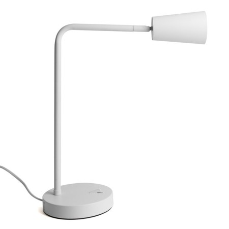 Luminaire desktop Feron De185, GU10, 35 W, 263x150x398 mm, white color-5