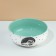 Deep plate ceramic "Hedgehog", 14.5 cm, 550 ml, white color