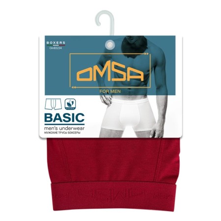 Men's Boxers Omsa 3234, size 54, Bordo color-2