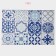 A set of serving napkins on the table “Mosaic”, 4 pcs, 45 × 30 cm, blue color