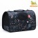 Bag - Animal Carriage "Star Sky", size S, 37.5 x 17 x 22 cm, black