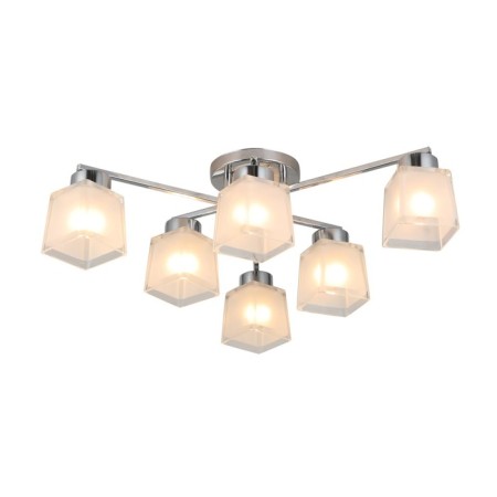 Economic light lamp 60210/6CR WT, E27 6x60W, color chrome-1