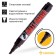 Permanent Crown Multi Marker, 5.0-1.0 mm, mowed, black