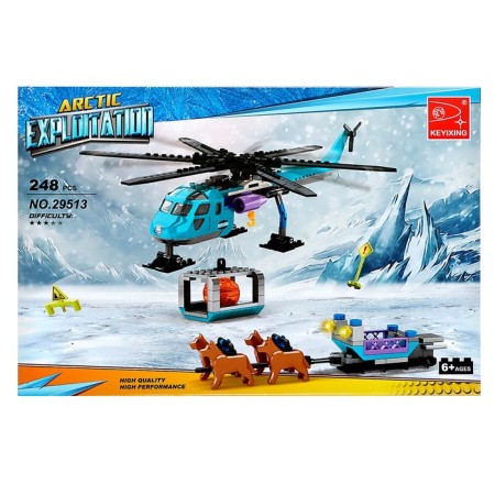 Designer Arctic "Helicopter and Soldier", 248 details-4