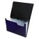 Folder file Calligrata Top Deluxe 6 section. A4 plastic 1.0mm black. Cut in color