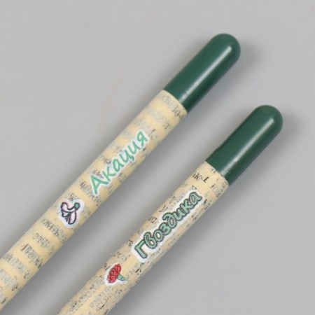 Growing gift pencils mini "Acacia and clove" set 2 pcs-4