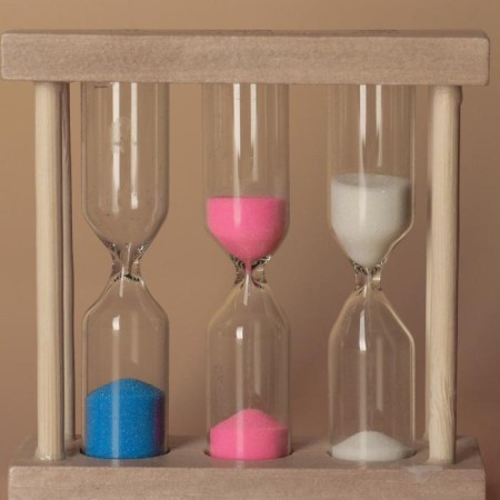 Sanding clock "CALT", for 1, 3, 5 minutes, 3 x 9 cm-1