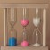 Sanding clock "CALT", for 1, 3, 5 minutes, 3 x 9 cm