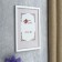 Photo frame Pine C14 21x30 cm, 03 white (plastic screen)