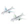 Game set "Airport", 2 aircraft, road signs