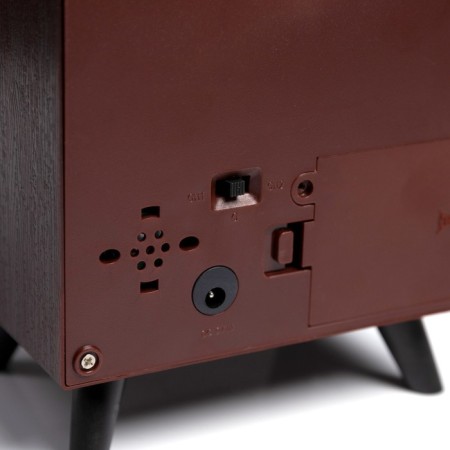 LED figure "TV" 14 × 24 × 10 cm, plastic, AAX3 batteries (not complete), USB, glow white-4