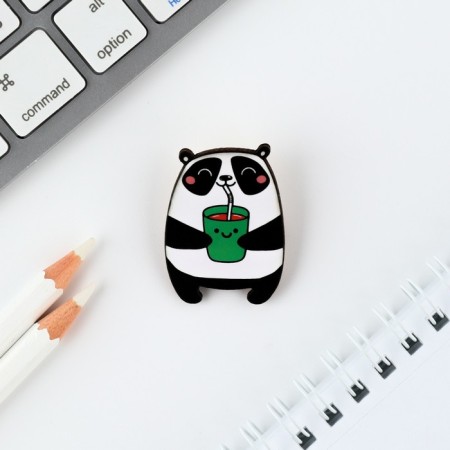 Icon in the box "Panda" 5 x 4 cm-3