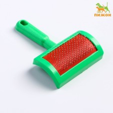 Semucher Pucodserka is small with drops, 8.5 x 13 cm, green