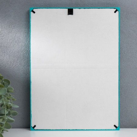 Photo frame plastic L-2 21x30 cm, turquoise-2