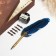 Gift set 3B1 "Herbi": Pit pen, ink, tips, blue
