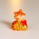 Polystone souvenir "Tigeron with a bag of gold coins" mix 2.5x2.1x2.1 cm