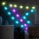 Smart garland "thread" 6 m with nozzles "Balls", IP20, dark thread, 20 LED, glow RGB, USB