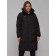 Coat insulated winter female, size 46, black color