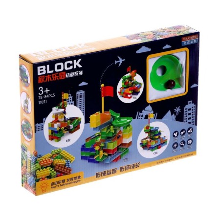 Block designer "Marbble", 78 parts-3