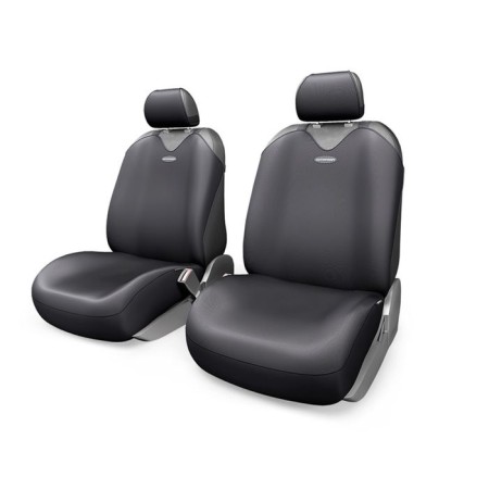 Autoprofi R-1 Sport Plus R-402PF BK, front row, closed seat, polyester, 4 objects, black color black