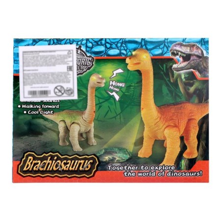 Dinosaur "Brachiosaurus Gravoyadnaya", works from batteries, with a projector, color mix-6