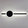 Sconces Citilux "Steg" CL203301, 13.5x46.5 cm, 1x13W, LED, Black color Black