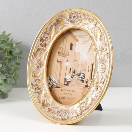 Photo frame Polystone 10x15 cm "Flower Song" 16x2.2x20.8 cm-1