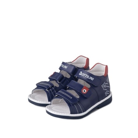 Baby sandals, size 31, blue color-1