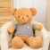Soft toy "Bear" in a knitted sweater, 105 cm
