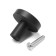 Handle button Cappio PK325, D = 30 mm, black color