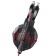 Hoco W102 headphones, game, full -size, microphone, USB, 3.5mm, 2 m, red