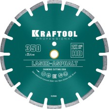 Diamond disk Kraftool 36687-350, 10 x 3.2 mm, d = 25.4 mm, 350 mm