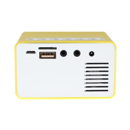 Projector Unic T300, 800 LM, 1920x1080, 800: 1, lamp resource: 30,000 hours, USB, HDMI, yellow-1