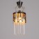 Suspension "drops" 1x60W E27 black