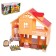 House-dacha for animals, with furniture and accessories