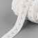 Braid with hooks, 27 mm × 45 ± 1 m, white color