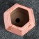 Pot "Romb" 10*10*6, pink