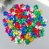 Set for creativity of sequin 10 grams "Multi -colored flowers" 1.5x1.5 cm