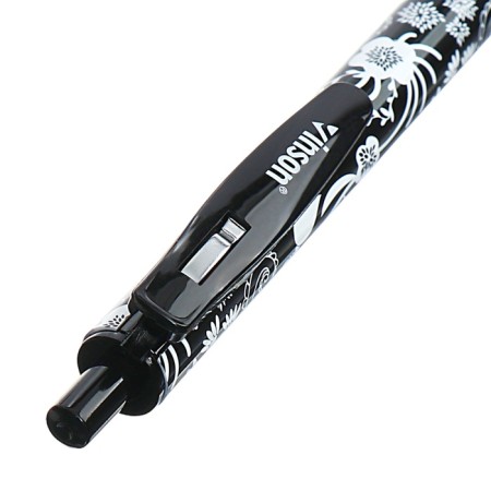 Automatic ballpoint handle 0.7mm blue oil, vinson, razin. Keep. (barcode on a piece) 10534-4