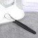 Scraper for cleaning the tongue, black
