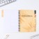 Planing-HEARD “Gift to the Teacher”, A5 format, 45 sheets, a soft cover on a spiral with dividers