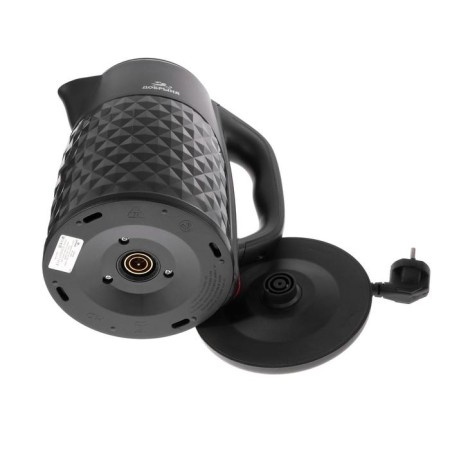 Electric kettle "Dobrynya" DO-1237B, plastic, KOBE Metal, 2.8 L, 2200 W, Black-6