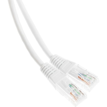 The Lanmaster TWT-45-45-3.0-WH UTP RJ-45 patch-1