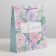 Package Gift Laminated Vertical, packaging, "Delicate holiday", Ml 21 x 25 x 8 cm