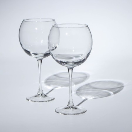 A set of glass glasses for the wine "Magnum Bull", 650 ml, 2 pcs-1