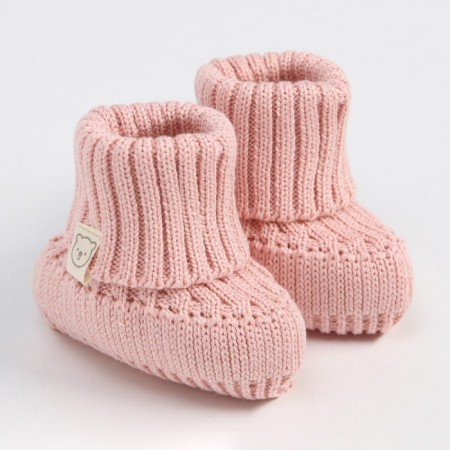Nosk-pins knitted crumb I, p. 12, pink