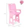 Children's toy: a table for feeding with soft seats, the Diamond Princess collection is pink